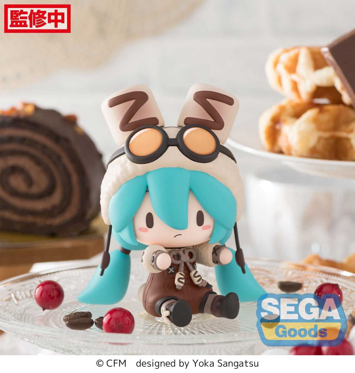 Hatsune Miku - Marshmallow Hot Cocoa - Fuwa Petit Chibi figure (Sega)