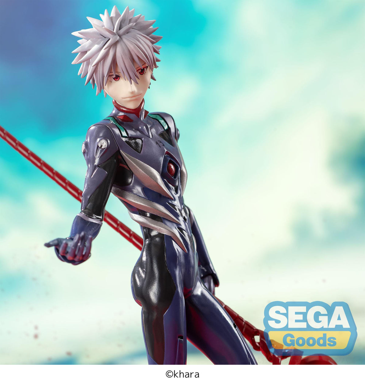 Evangelion: 3.0+1.0 Thrice Upon a Time - Kaworu Nagisa - Spear of Longinus - Luminasta Figur (SEGA)