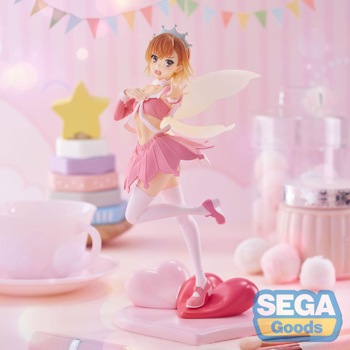 A Certain Scientific Railgun T - Mikoto Misaka - Great Spirit Maid Luminasta Figur (SEGA)
