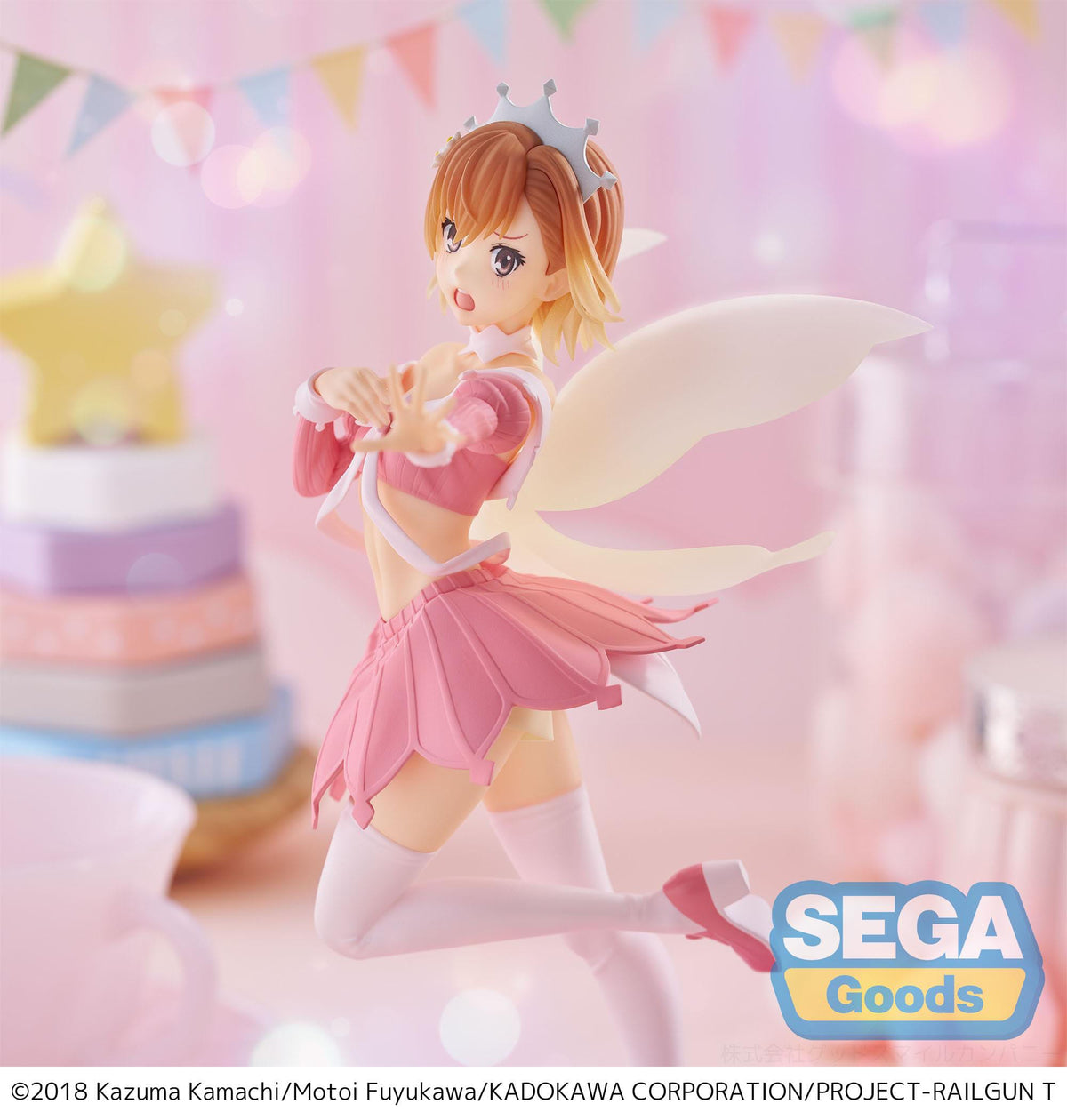 A Certain Scientific Railgun T - Mikoto Misaka - Great Spirit Maid Luminasta Figur (SEGA)