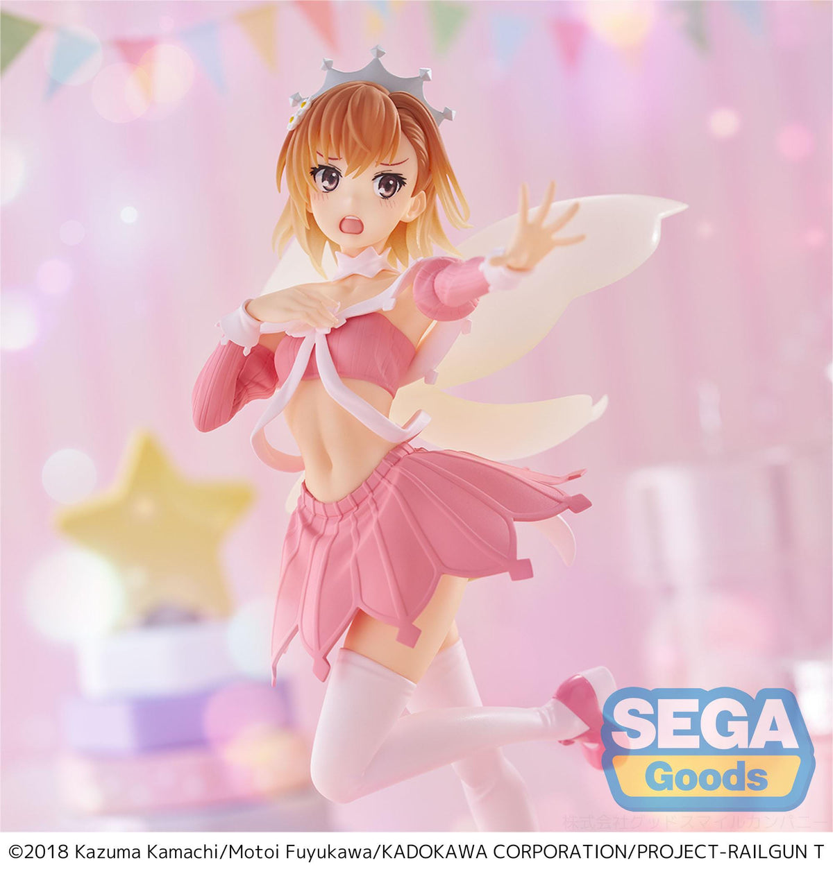 A Certain Scientific Railgun T - Mikoto Misaka - Great Spirit Maid Luminasta Figur (SEGA)