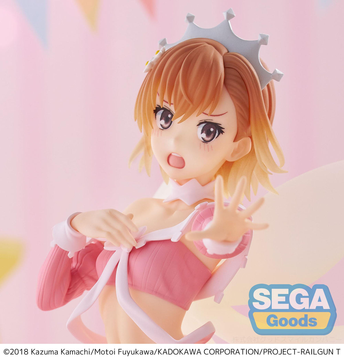 A Certain Scientific Railgun T - Mikoto Misaka - Great Spirit Maid Luminasta Figur (SEGA)