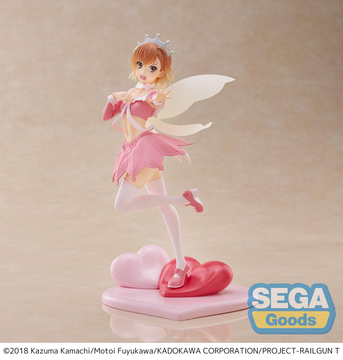 A Certain Scientific Railgun T - Mikoto Misaka - Great Spirit Maid Luminasta Figur (SEGA)