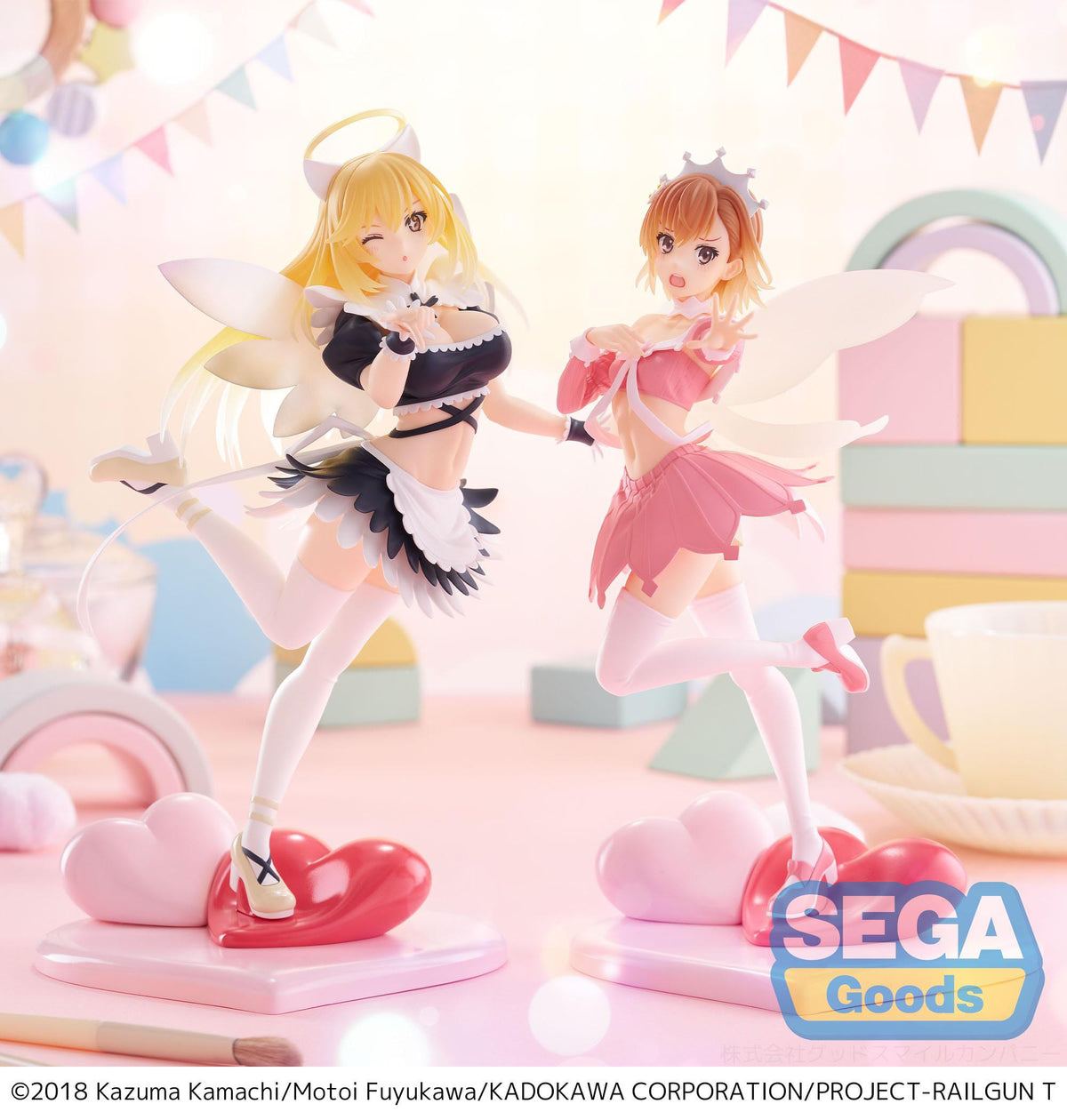 A Certain Scientific Railgun T - Misaki Shokuhou - Fallen Angel Maid Luminasta Figur (SEGA)