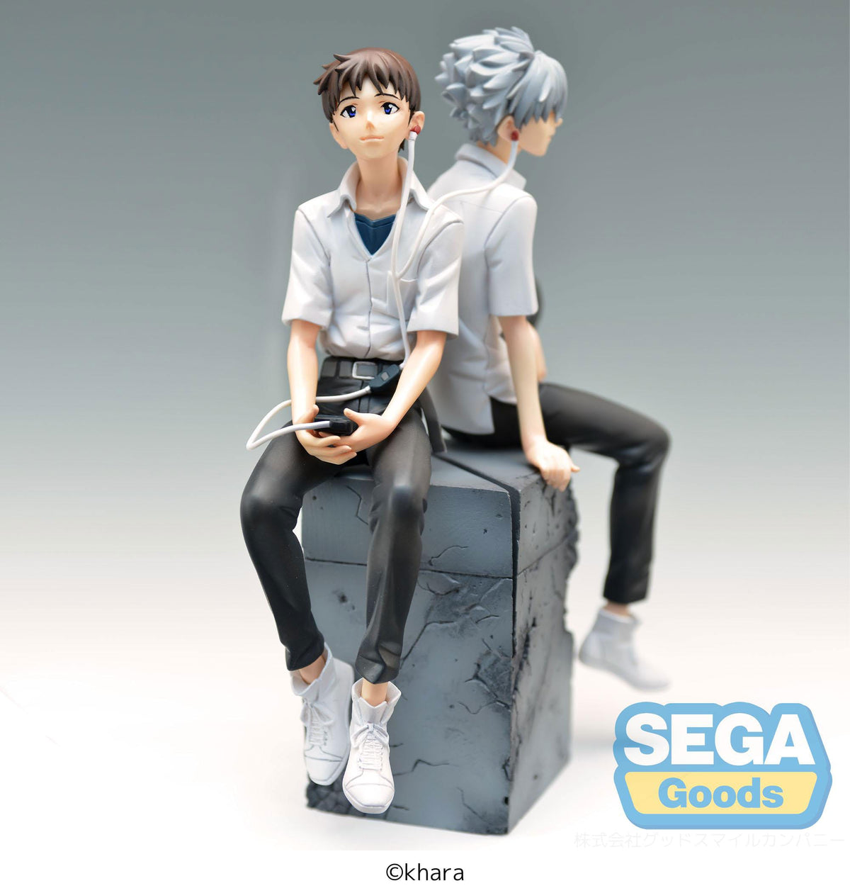 Rebuild of Evangelion - Shinji & Kaworu - New Theater Edition Shinji Ver. Luminasta figure (Sega)