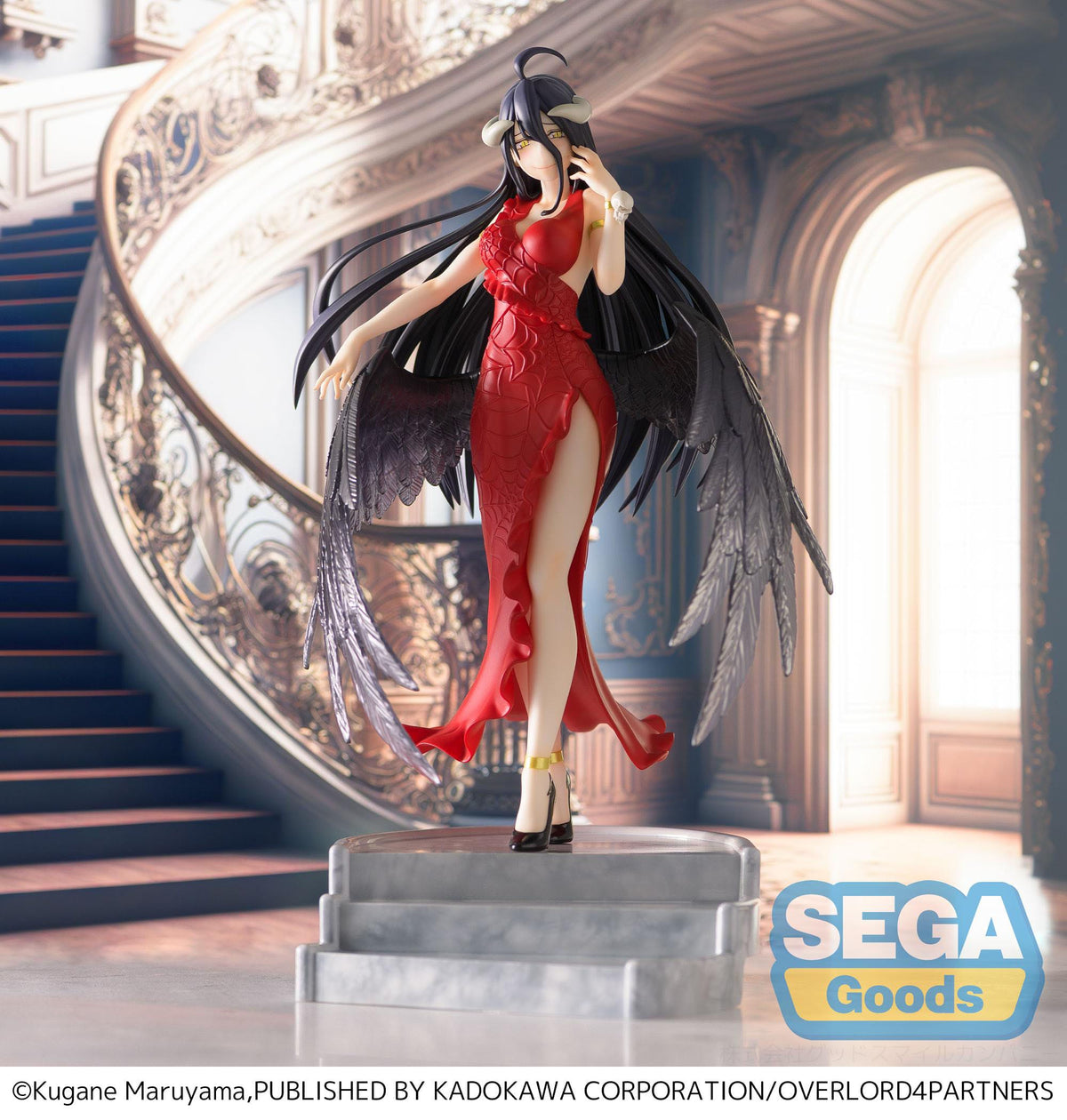 Overlord - Albedo - Red Dress Figur (SEGA)