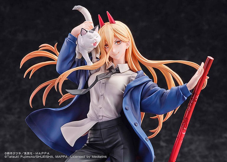 Chainsaw Man - Power & Meowy - S-Fire Figur 1/7 (SEGA)