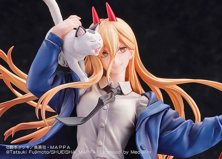 Chainsaw Man - Power & Meowy - S-Fire Figur 1/7 (SEGA)
