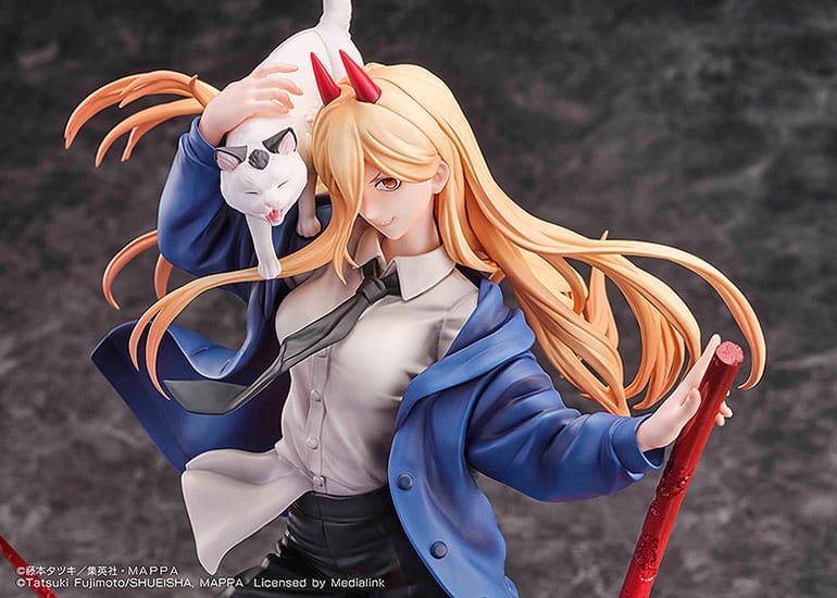 Chainsaw Man - Power & Meowy - S-Fire Figur 1/7 (SEGA)