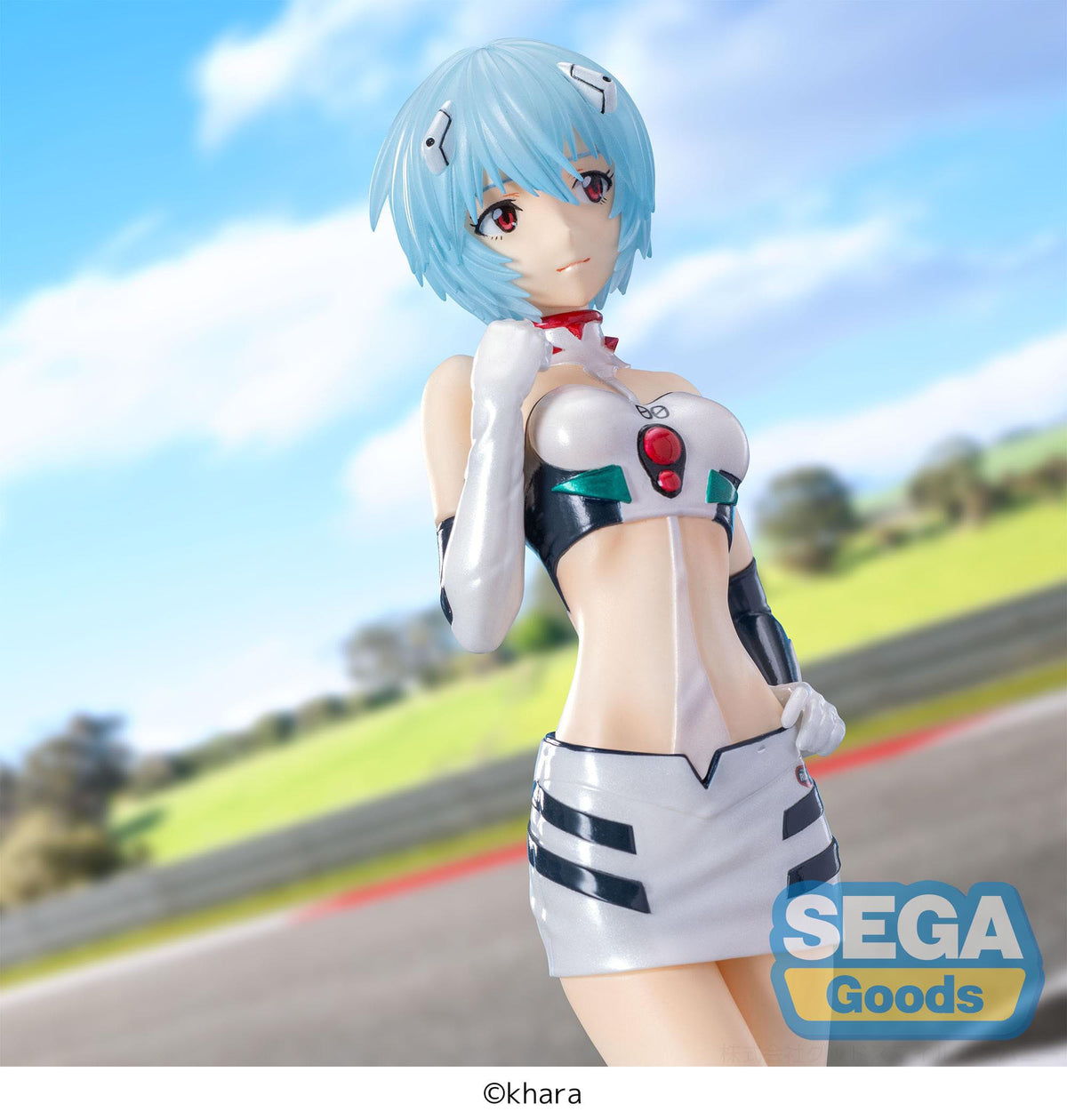Evangelion Racing - Rei Ayanami - Pit Walk Luminasta figure (Sega)