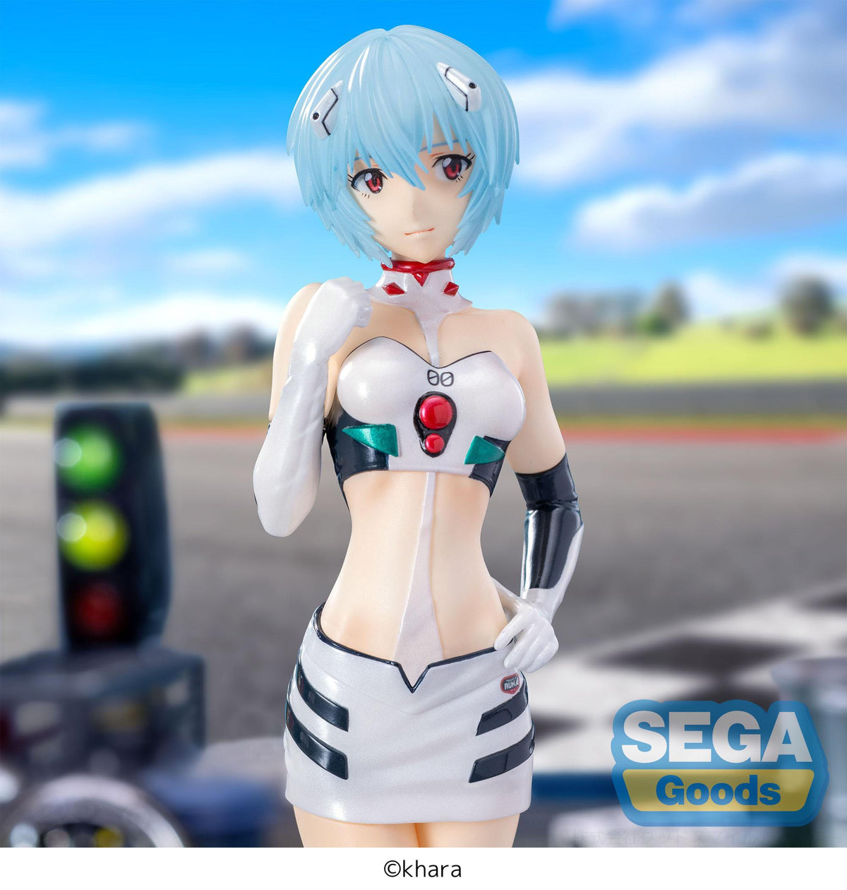 Evangelion Racing - Rei Ayanami - Pit Walk Luminasta figure (Sega)