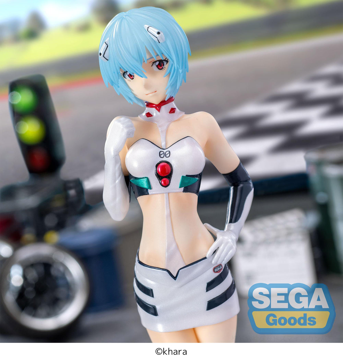 Evangelion Racing - Rei Ayanami - Pit Walk Luminasta figure (Sega)
