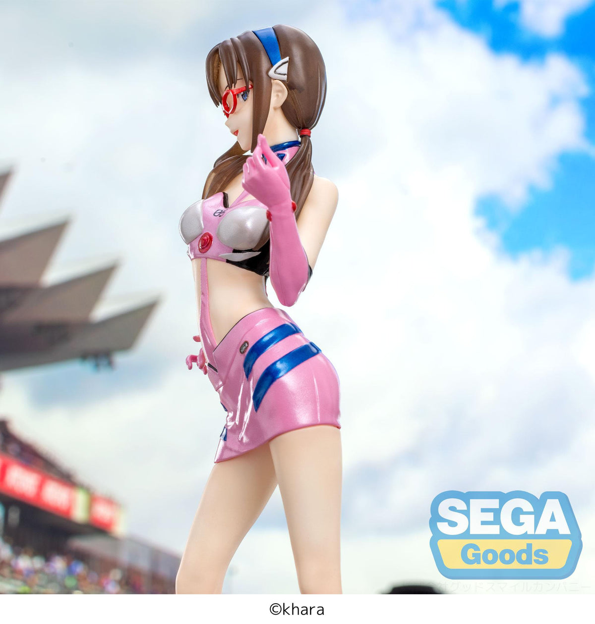 Evangelion Racing - Mari Makinami - Pit Walk Luminasta figure (Sega)