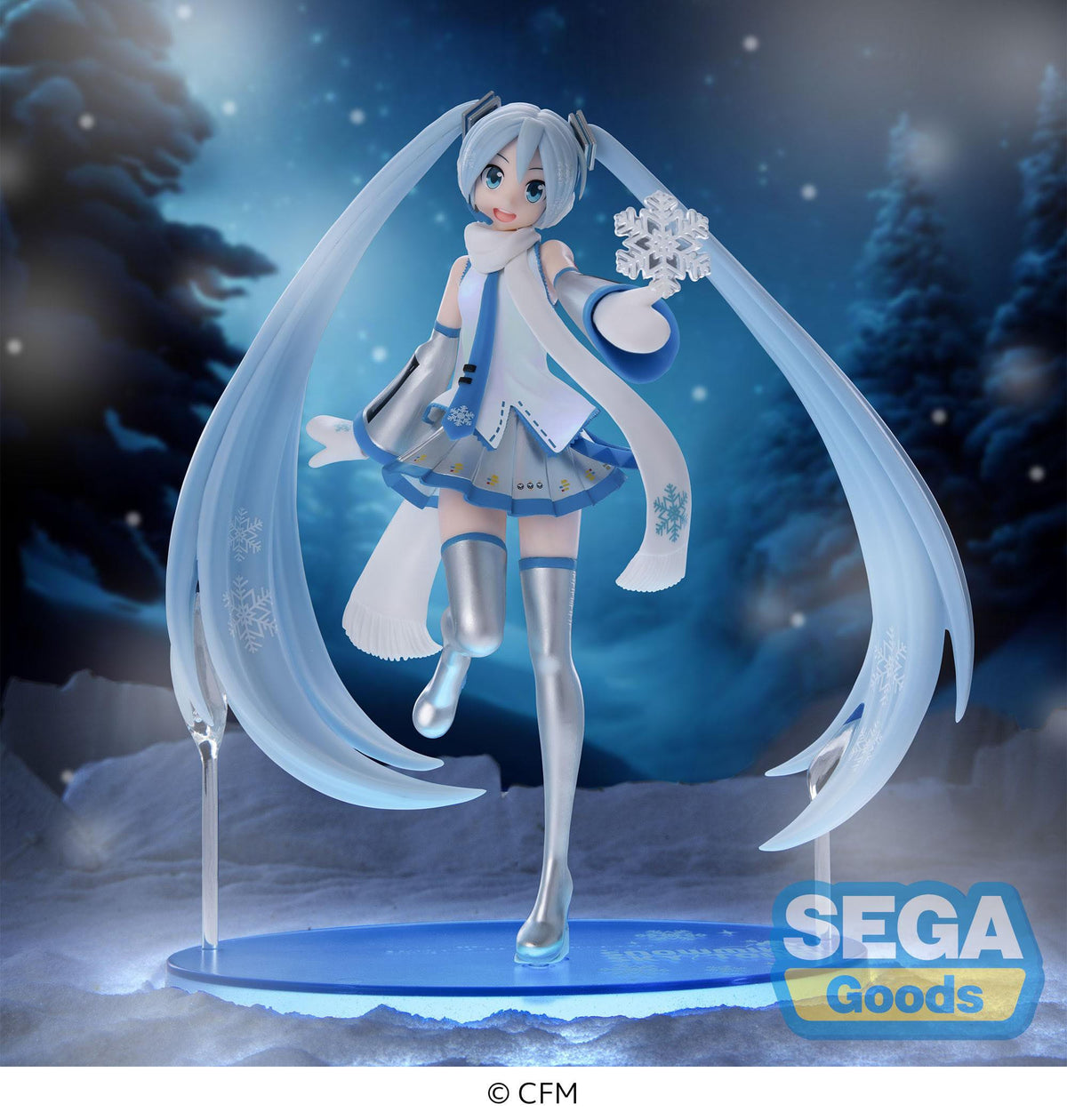 Hatsune Miku - Snow Miku - Sky Town Luminasta Figur (SEGA)