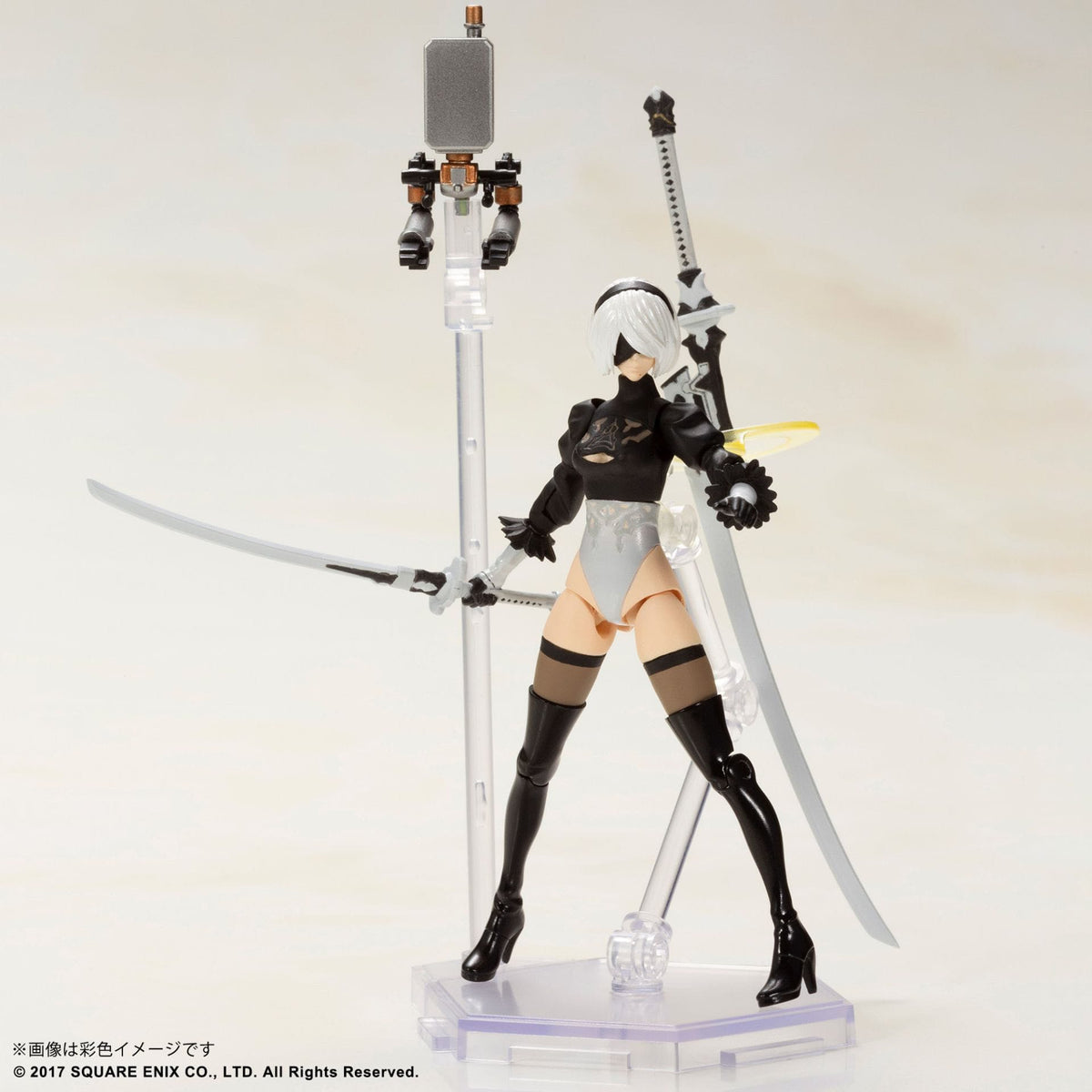 Nier: Automata - 2B & 9S - Action-Figur Plastic Model Kit (Square Enix)