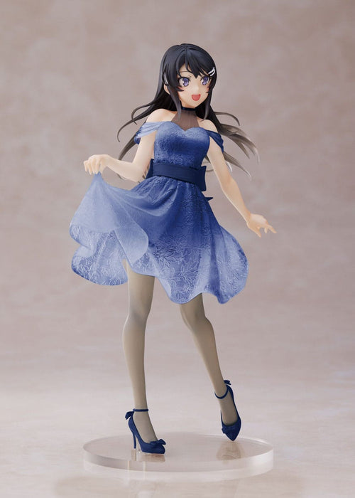 Rascal Does Not Dream of Bunny Girl Senpai - Mai Sakurajima - Blue Clear Dress Ver. Renewal Edition Coreful Figur (Taito)