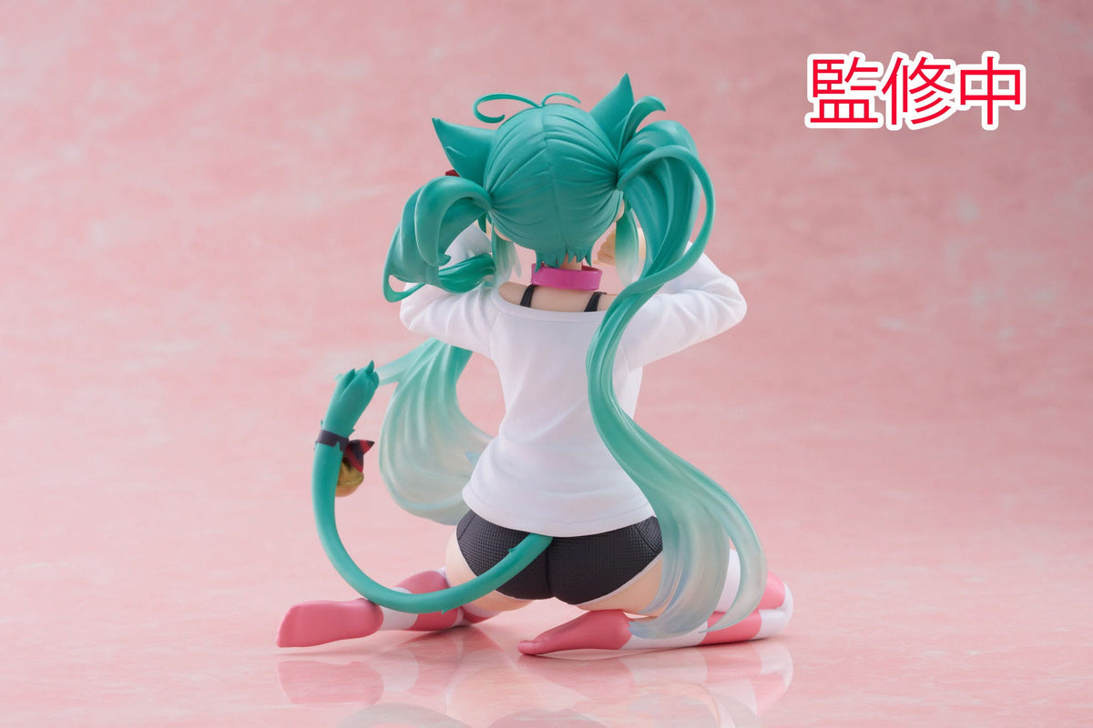 Hatsune Miku - Nekomimi T-Shirt - Desktop Cute Figur (Taito)