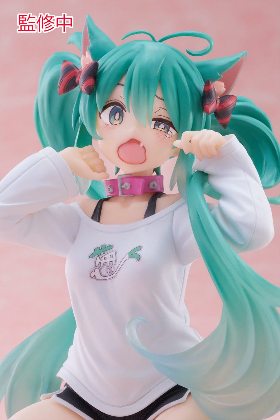 Hatsune Miku - Nekomimi T-Shirt - Desktop Cute Figur (Taito)