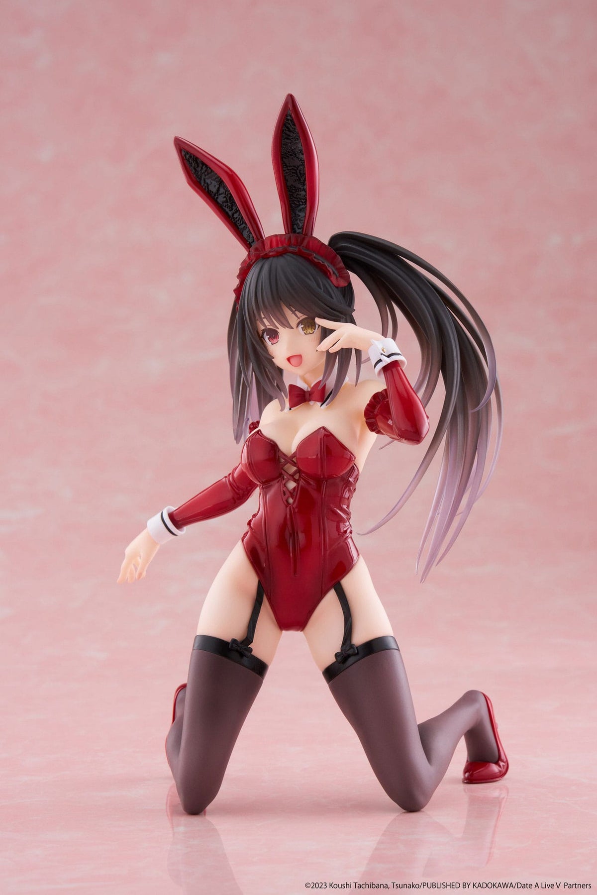 Date A Live V - Kurumi Tokisaki - Bunny Desktop Cute figure (Taito) (OVP deficiency)