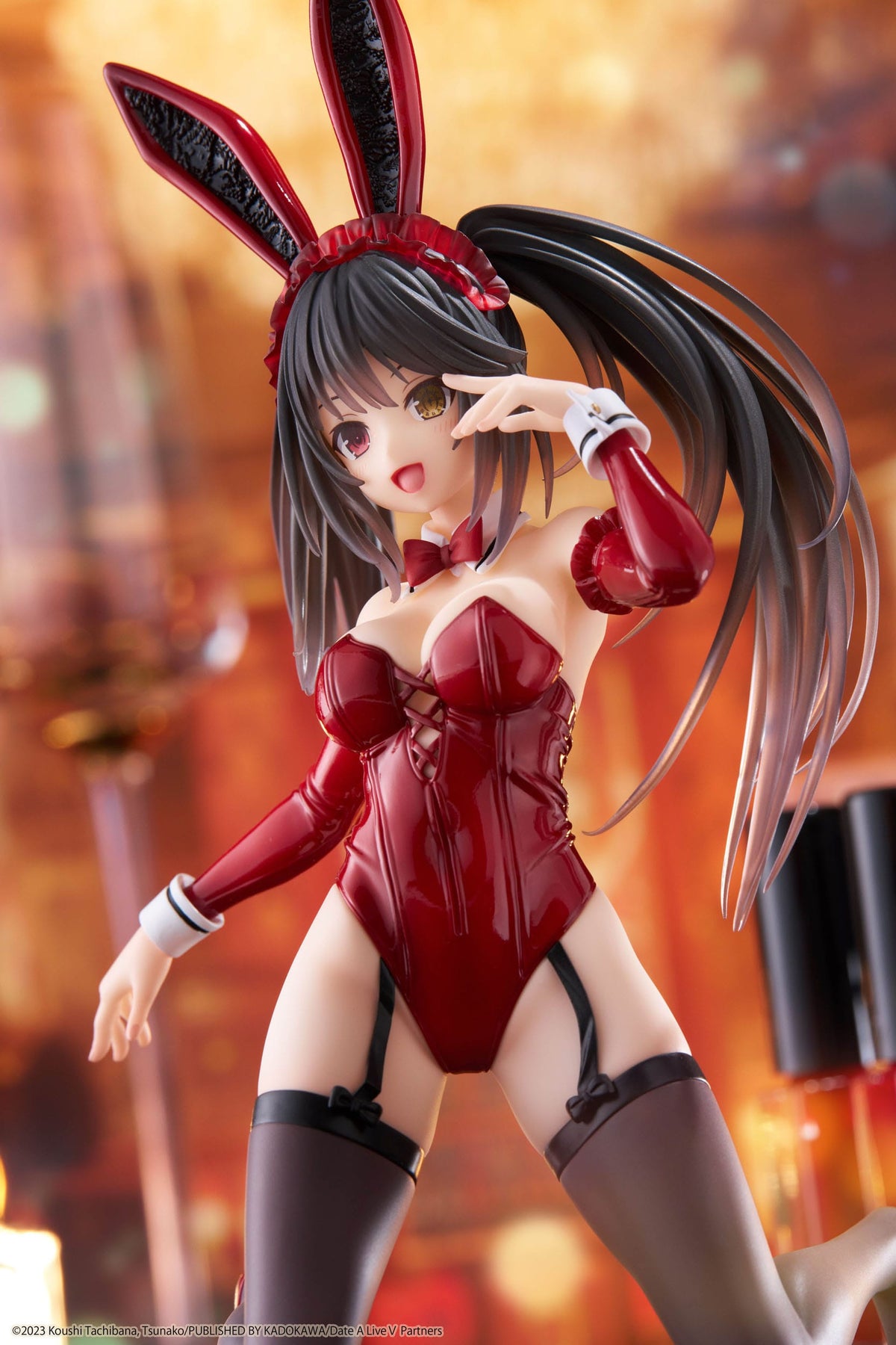 Date A Live V - Kurumi Tokisaki - Bunny Desktop Cute figure (Taito) (OVP deficiency)