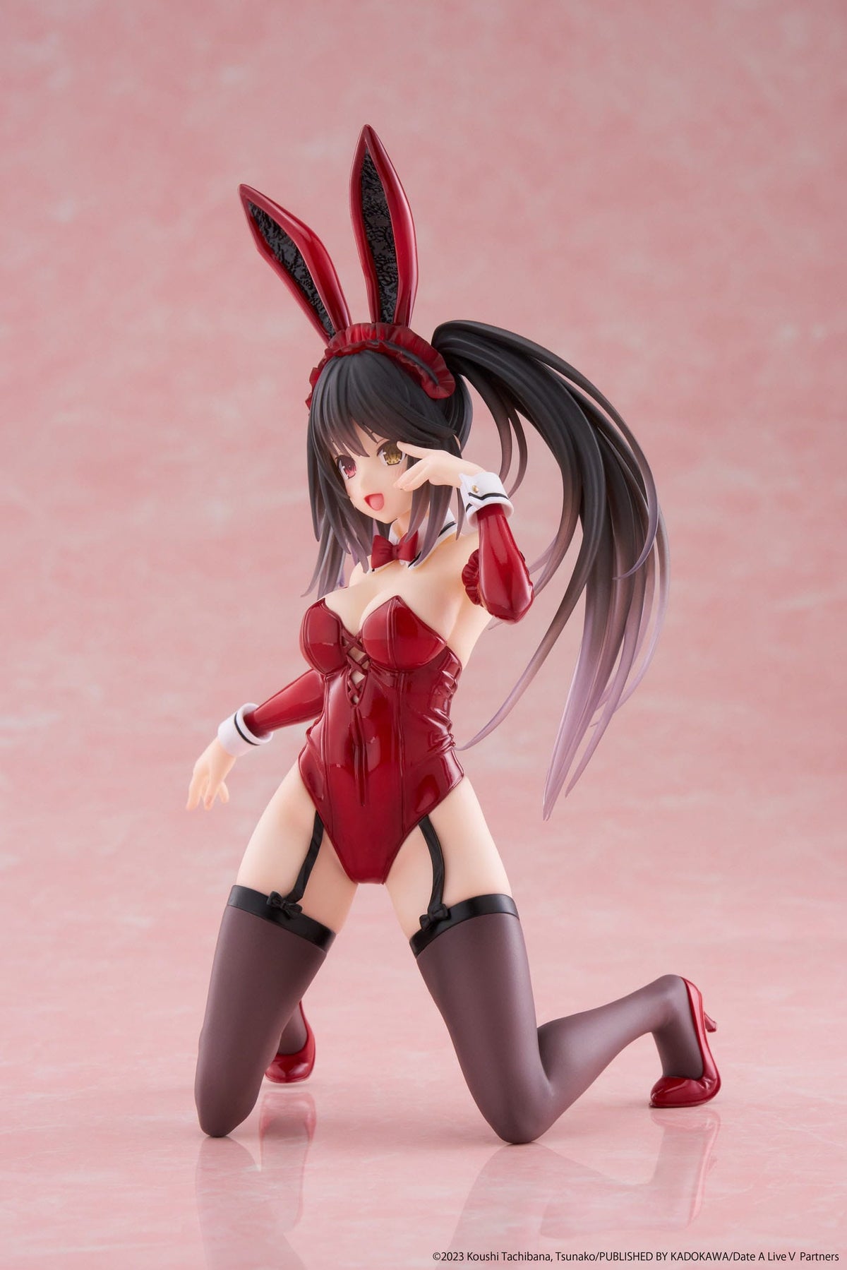 Date A Live V - Kurumi Tokisaki - Bunny Desktop Cute figure (Taito) (OVP deficiency)