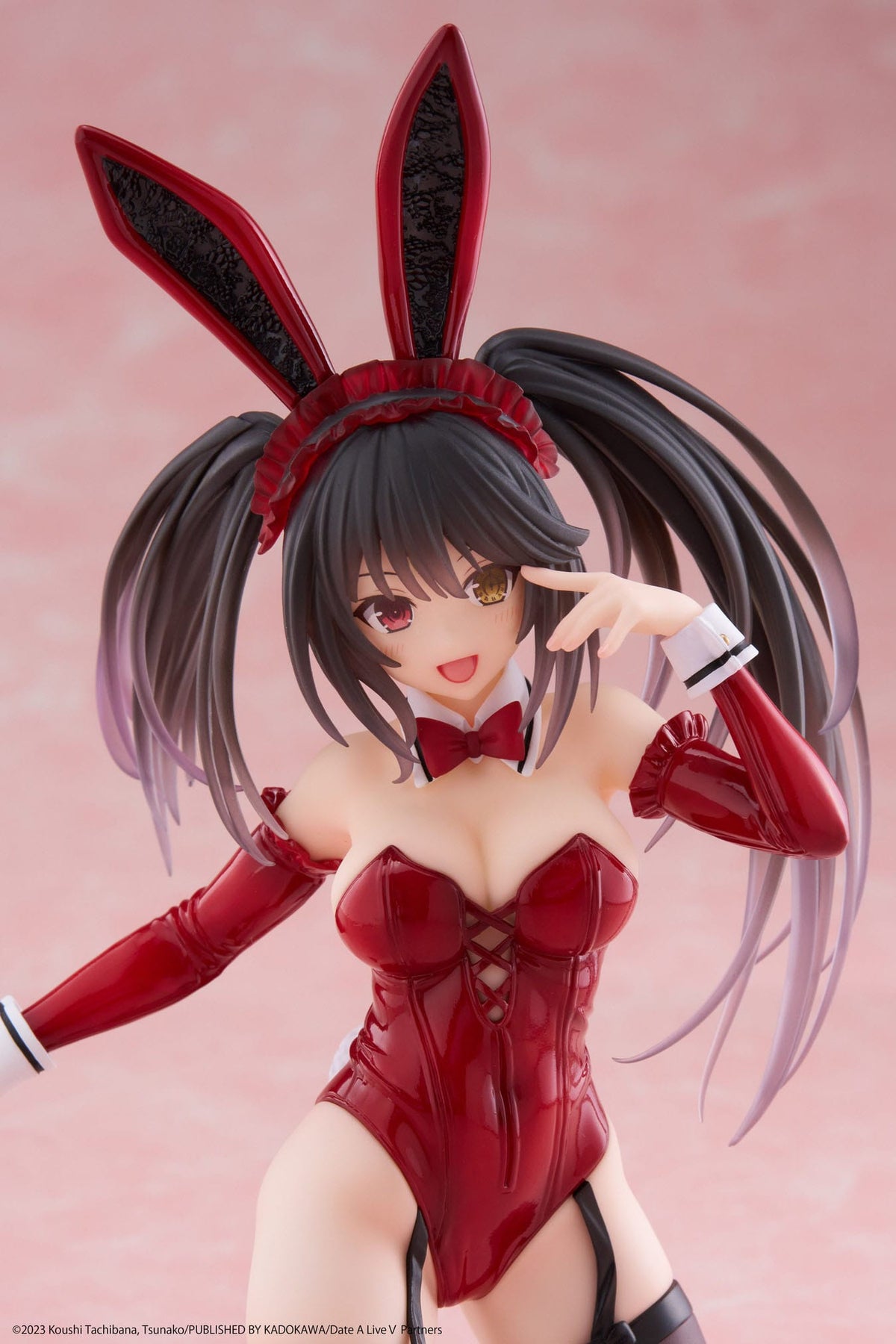 Date A Live V - Kurumi Tokisaki - Bunny Desktop Cute figure (Taito) (OVP deficiency)