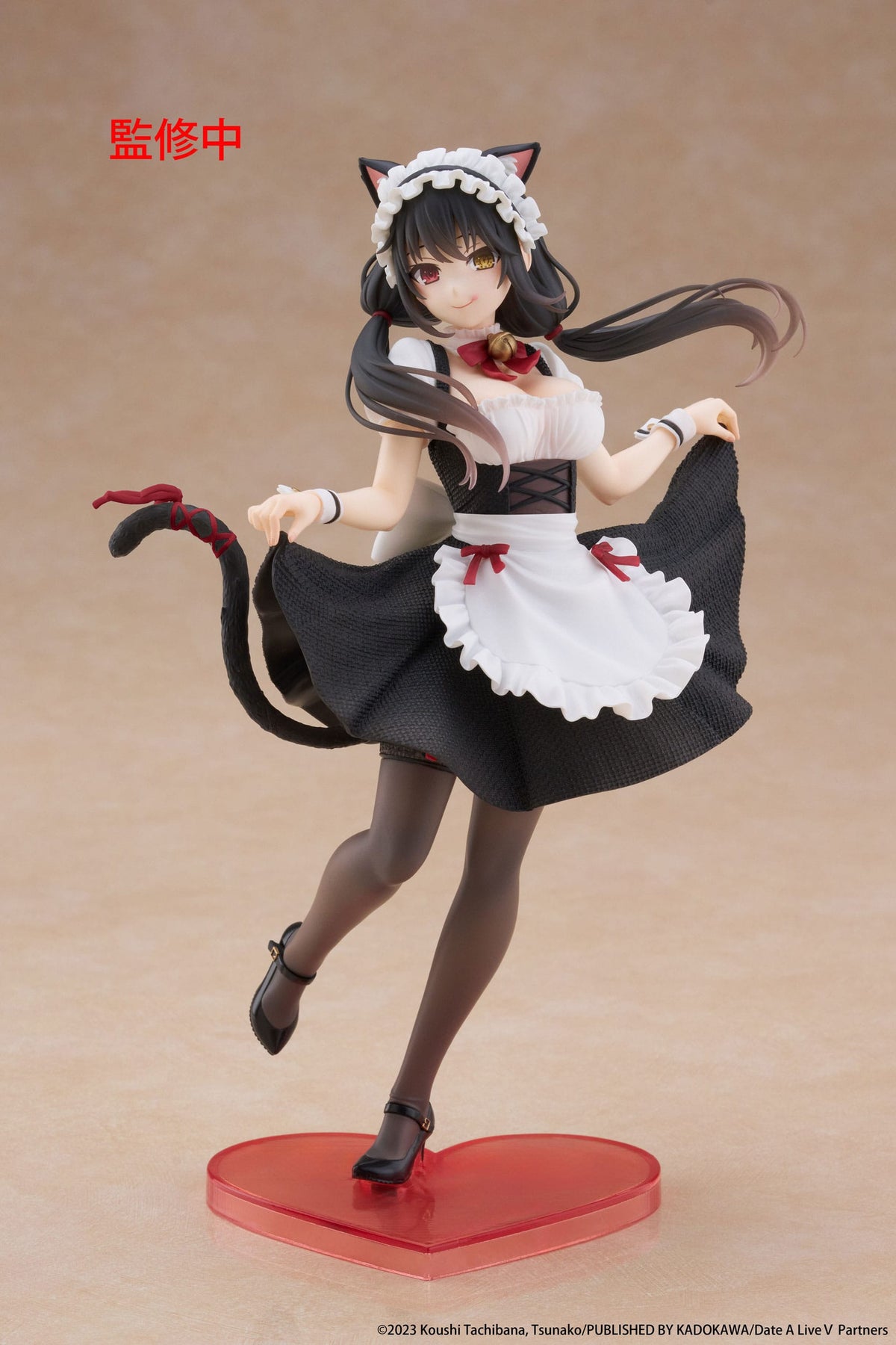 Date A Live V - Kurumi Tokisaki - Cat Ear Maid Coreful Figur (Taito)