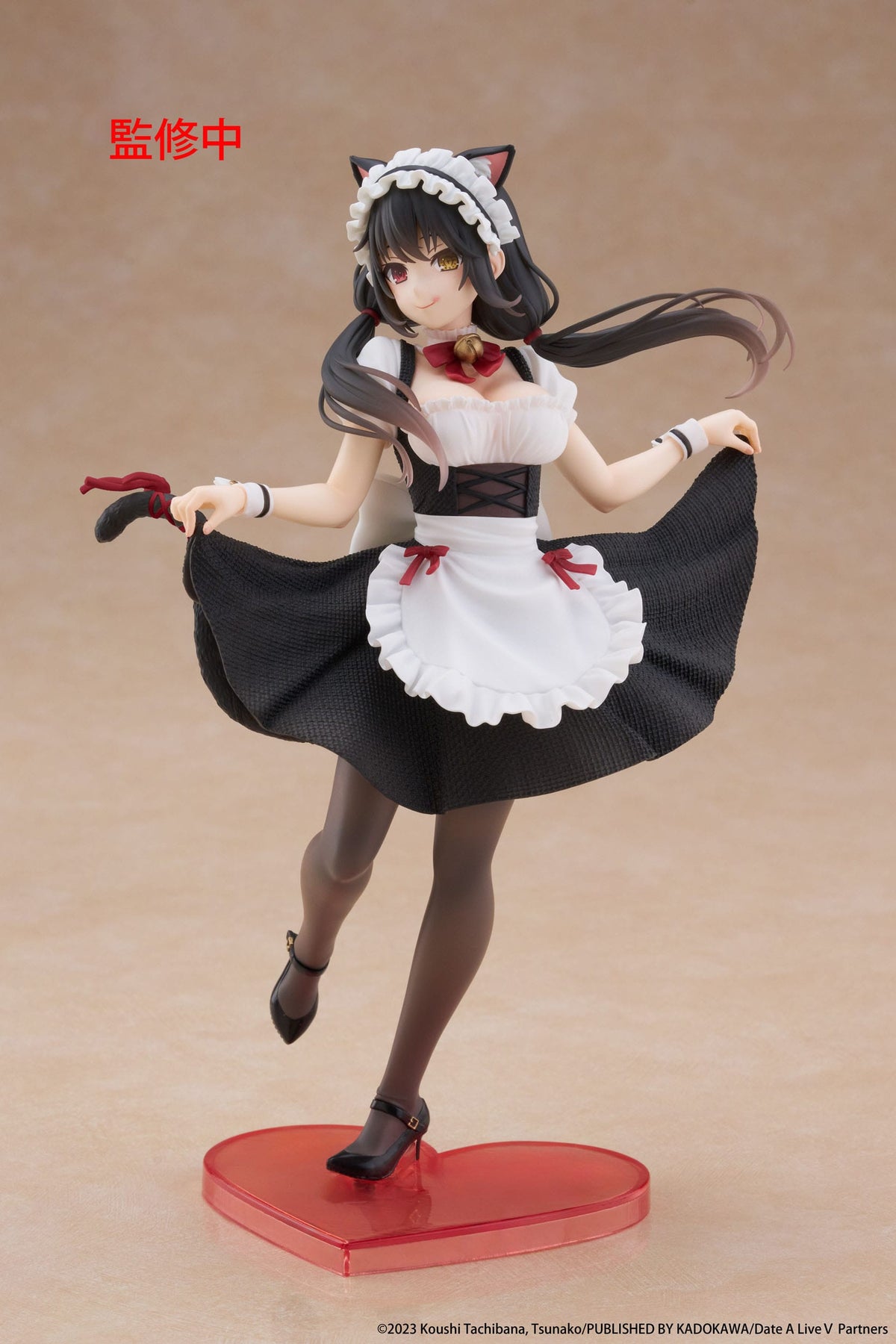 Date A Live V - Kurumi Tokisaki - Cat Ear Maid Coreful Figur (Taito)