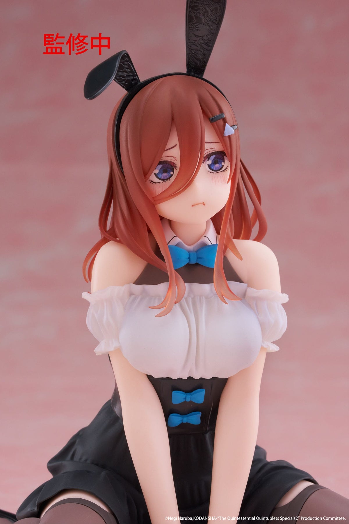 The Quintessential Quintuplets 3 - Miku Nakano - Bunny Desktop Cute figure (Taito) (OVP deficiency)