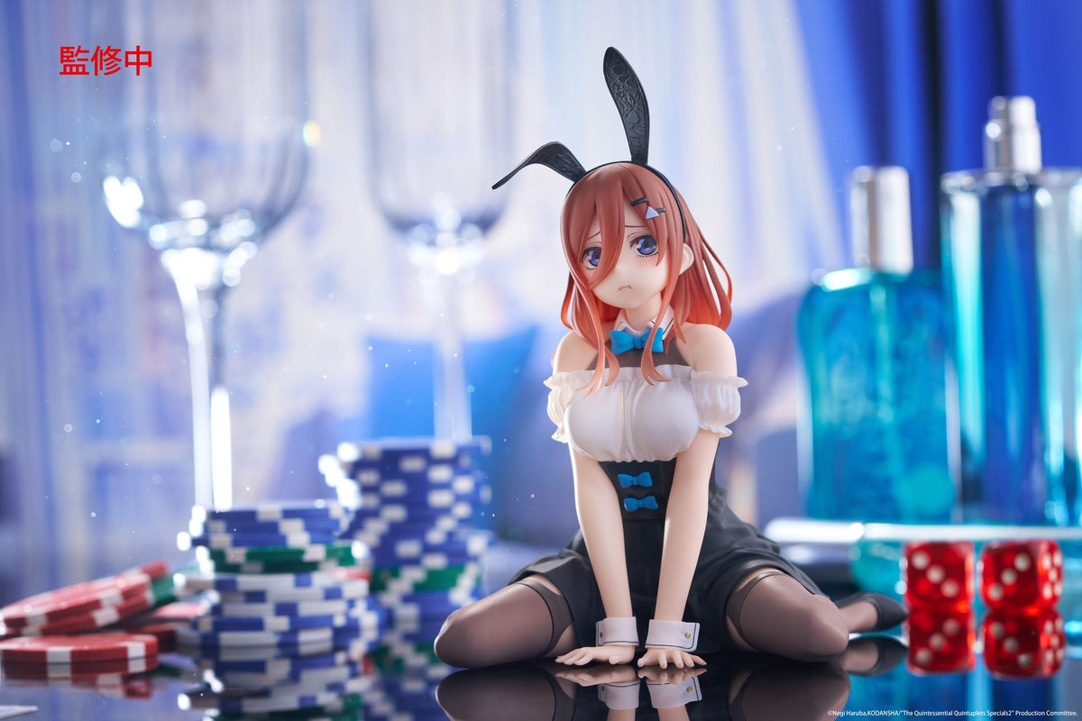 The Quintessential Quintuplets 3 - Miku Nakano - Bunny Desktop Cute figure (Taito) (OVP deficiency)
