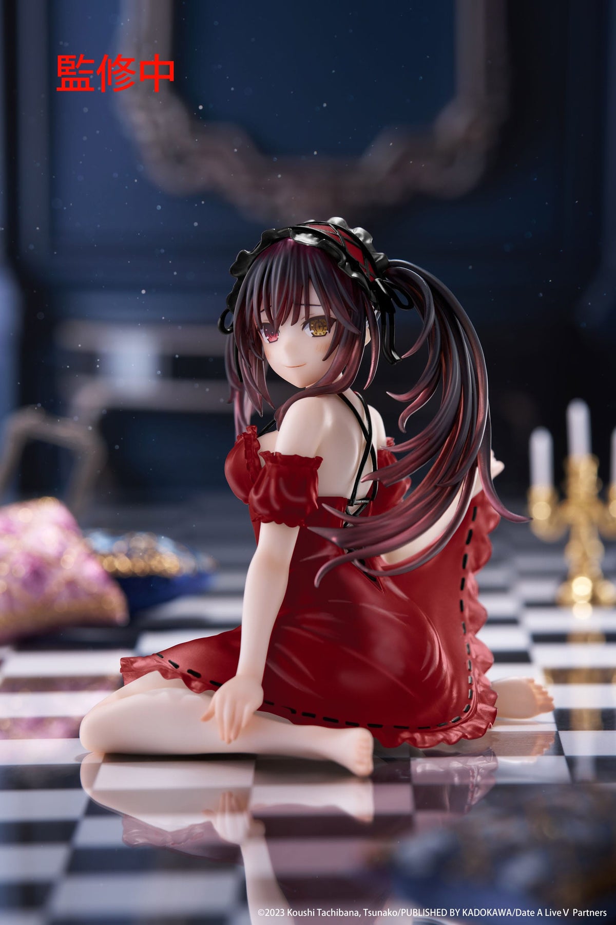 Date A Live IV - Kurumi Tokisa - Nightwear Desktop Cute Renewal Figur (Taito)