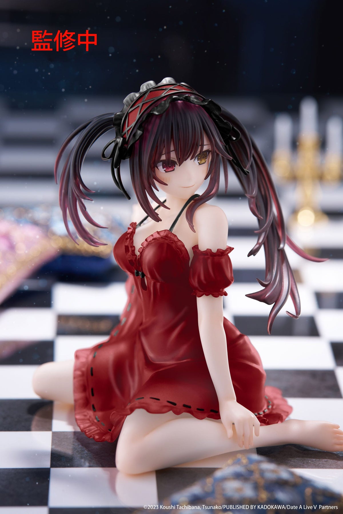 Date A Live IV - Kurumi Tokisa - Nightwear Desktop Cute Renewal Figur (Taito)