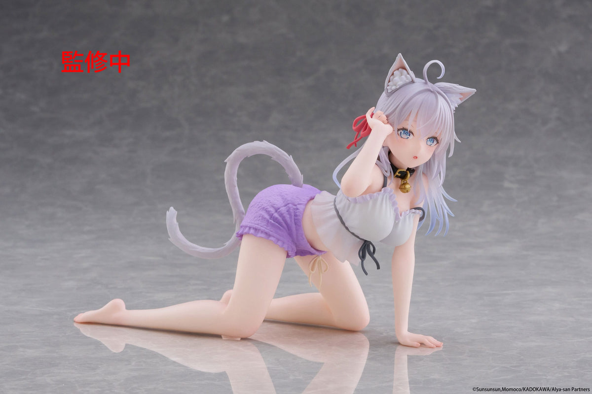 Alya Sometimes Hides Her Feelings in Russian - Alya - Cat Ear Roomwear Desktop Cute Figur (Taito)
