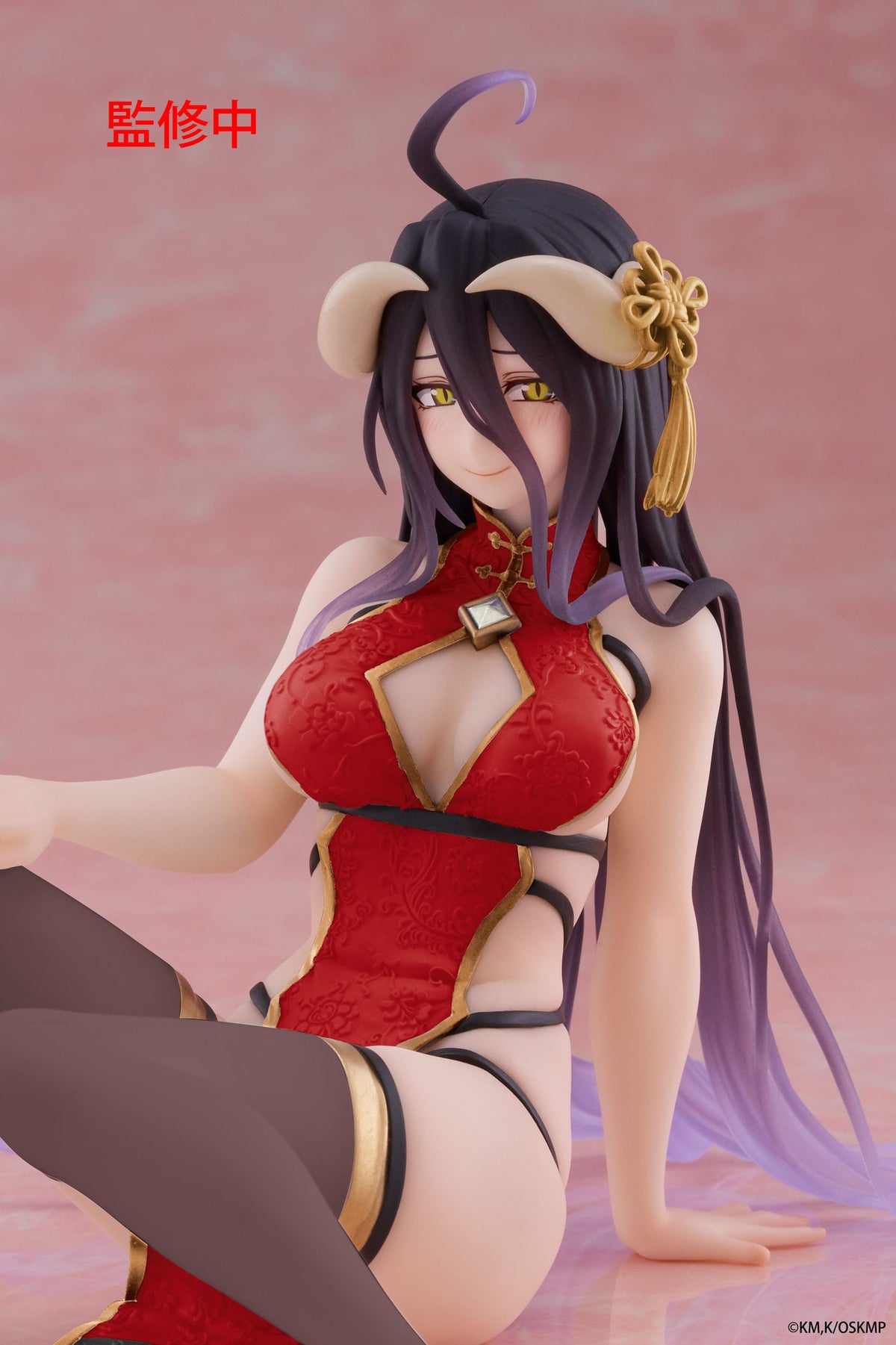 Overlord - albedo - Chinese dress desktop cute renewal figure (Taito)