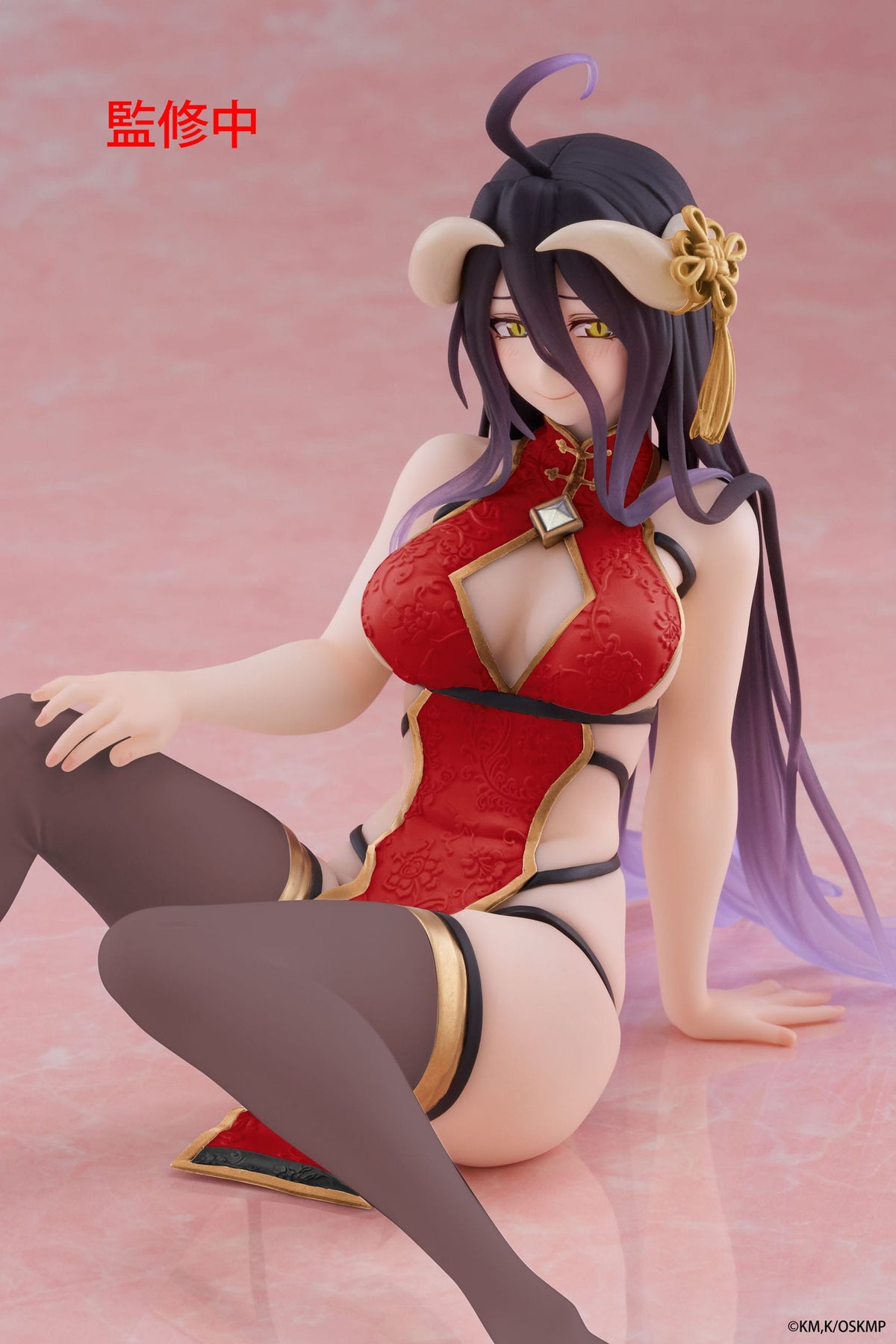 Overlord - albedo - Chinese dress desktop cute renewal figure (Taito)