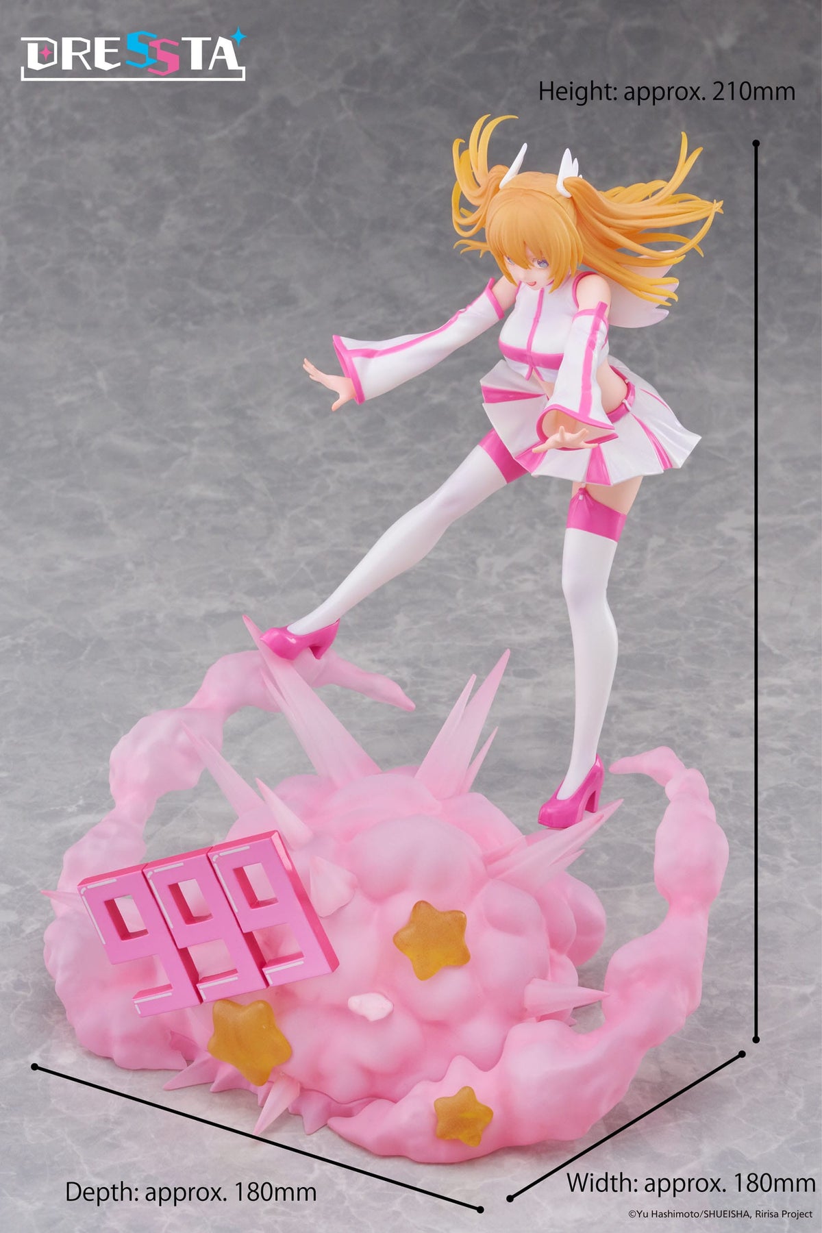 2.5 Dimensional Seduction - Liliel (Ririsa Amano) - Dressta Figur (Taito)