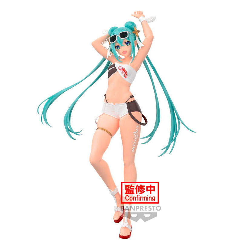 Hatsune Miku - Racing Miku 2023 - Tropical Figur (Banpresto)