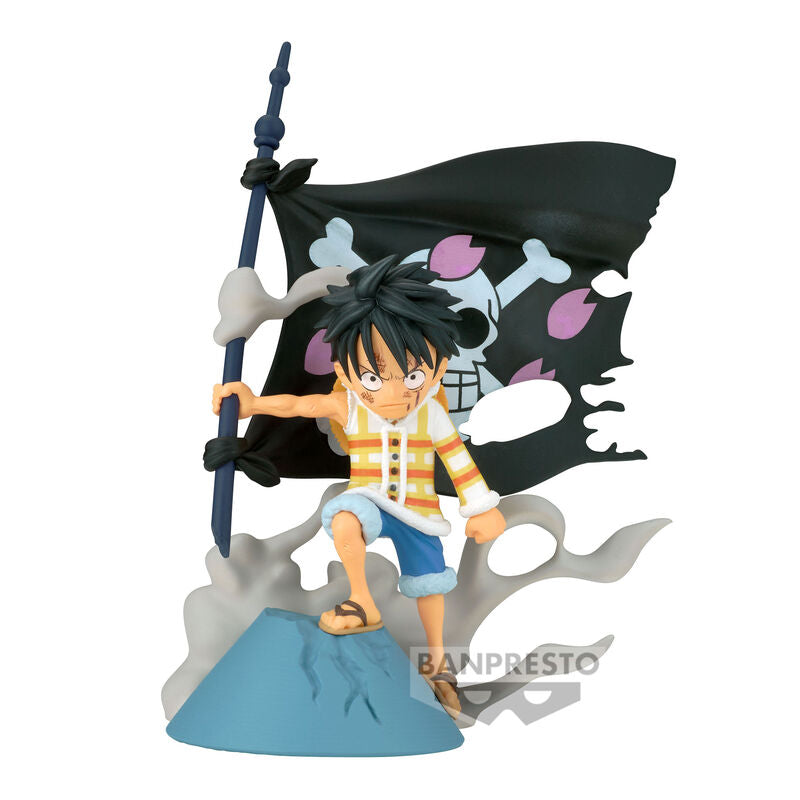 One Piece - Monkey D. Luffy - WCF Log Stories figure (Banpresto)