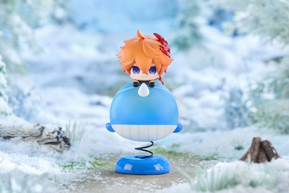 Gensin Impact - Tartaglia (Child) - Chibi Chara Yurayura Stand - Happy Shake figure (APEX)