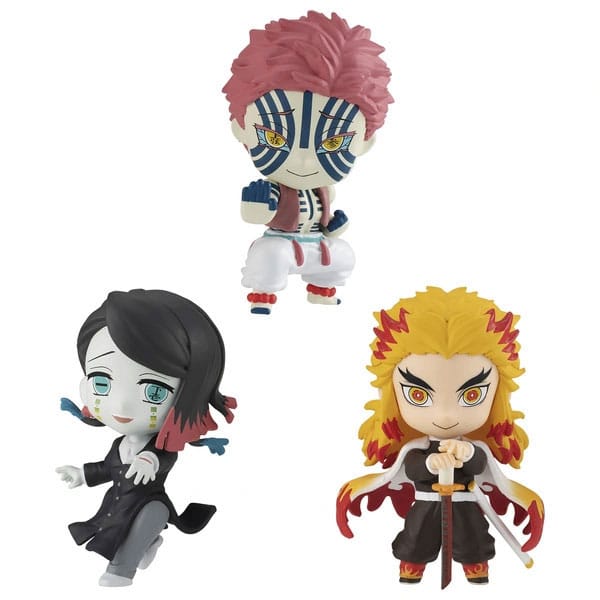 Demon Slayer - Rengoku, Akaza & Enma - Super Chibi Masters Mini Figuren Sortiment Vol. 2 (Bandai)