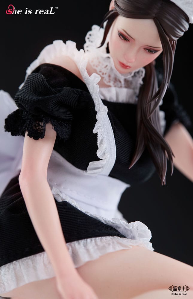 Original Character - Water Droplet Maid - She is Real - Dress Series figure (Bear Panda)