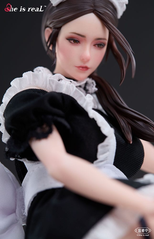 Original Character - Water Droplet Maid - She is Real - Dress Series figure (Bear Panda)