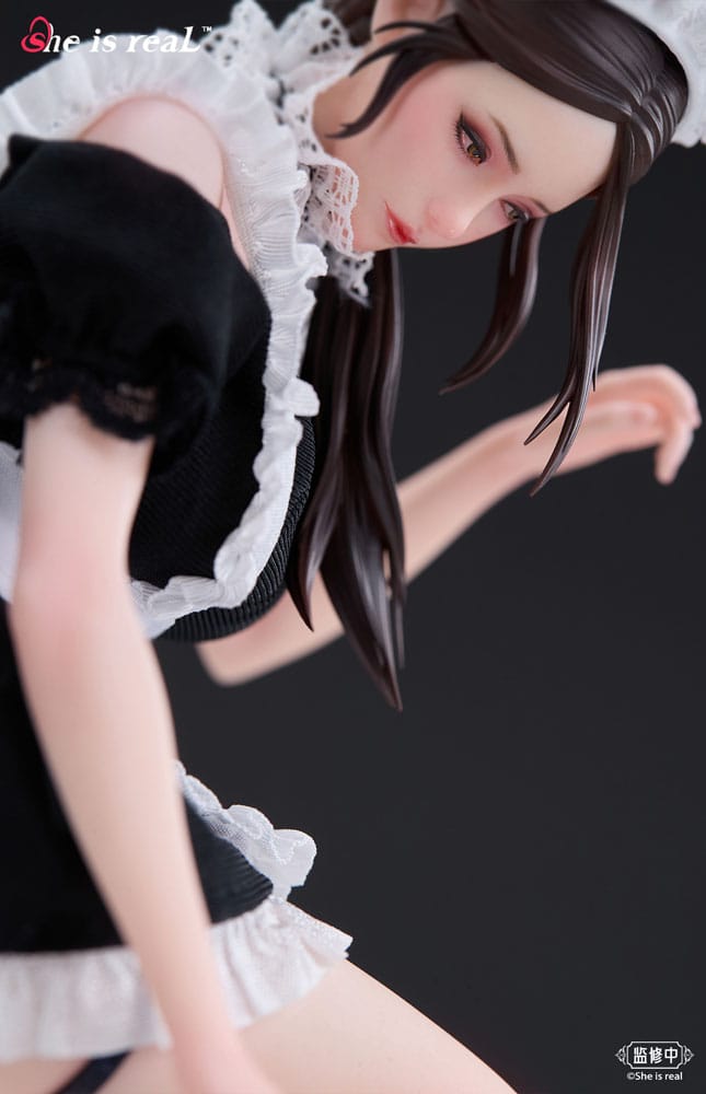 Original Character - Water Droplet Maid - She is Real - Dress Series figure (Bear Panda)