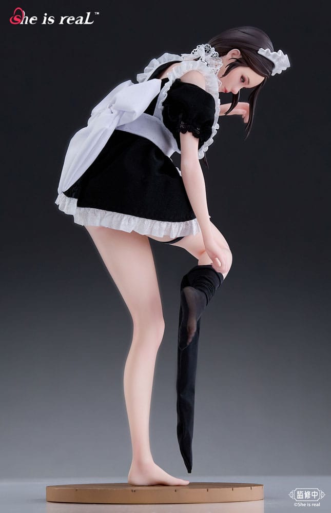 Original Character - Water Droplet Maid - She is Real - Dress Series figure (Bear Panda)