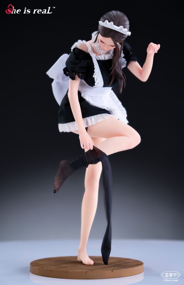 Original Character - Water Droplet Maid - She is Real - Dress Series figure (Bear Panda)