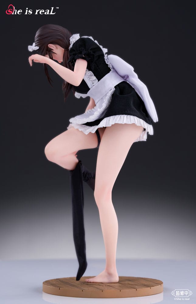 Original Character - Water Droplet Maid - She is Real - Dress Series figure (Bear Panda)