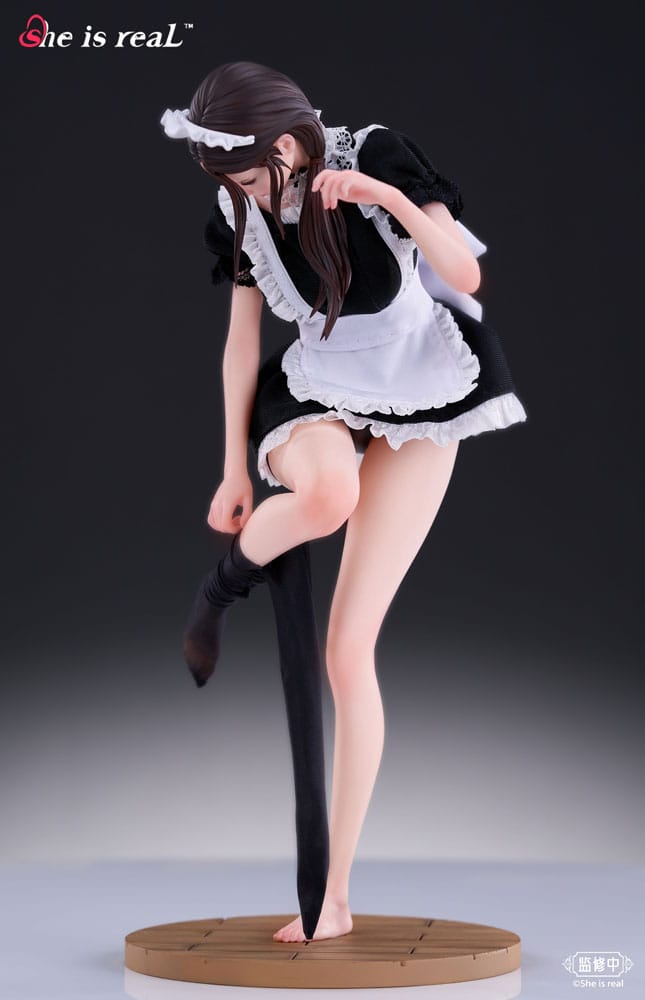 Original Character - Water Droplet Maid - She is Real - Dress Series figure (Bear Panda)