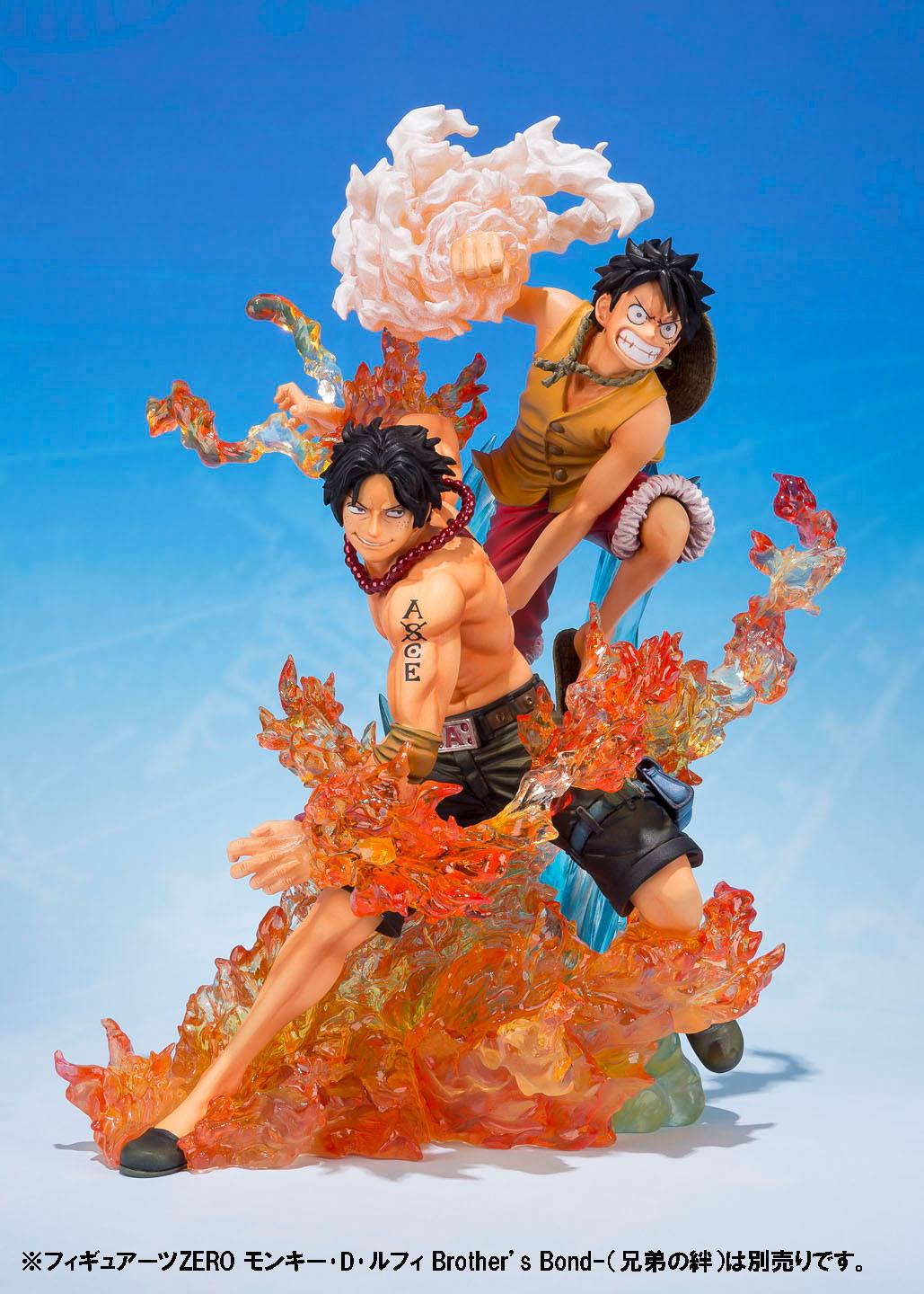 One Piece - Portgas D. Ace - Brother's Bond FiguartsZero Figur (Bandai) (re-run)