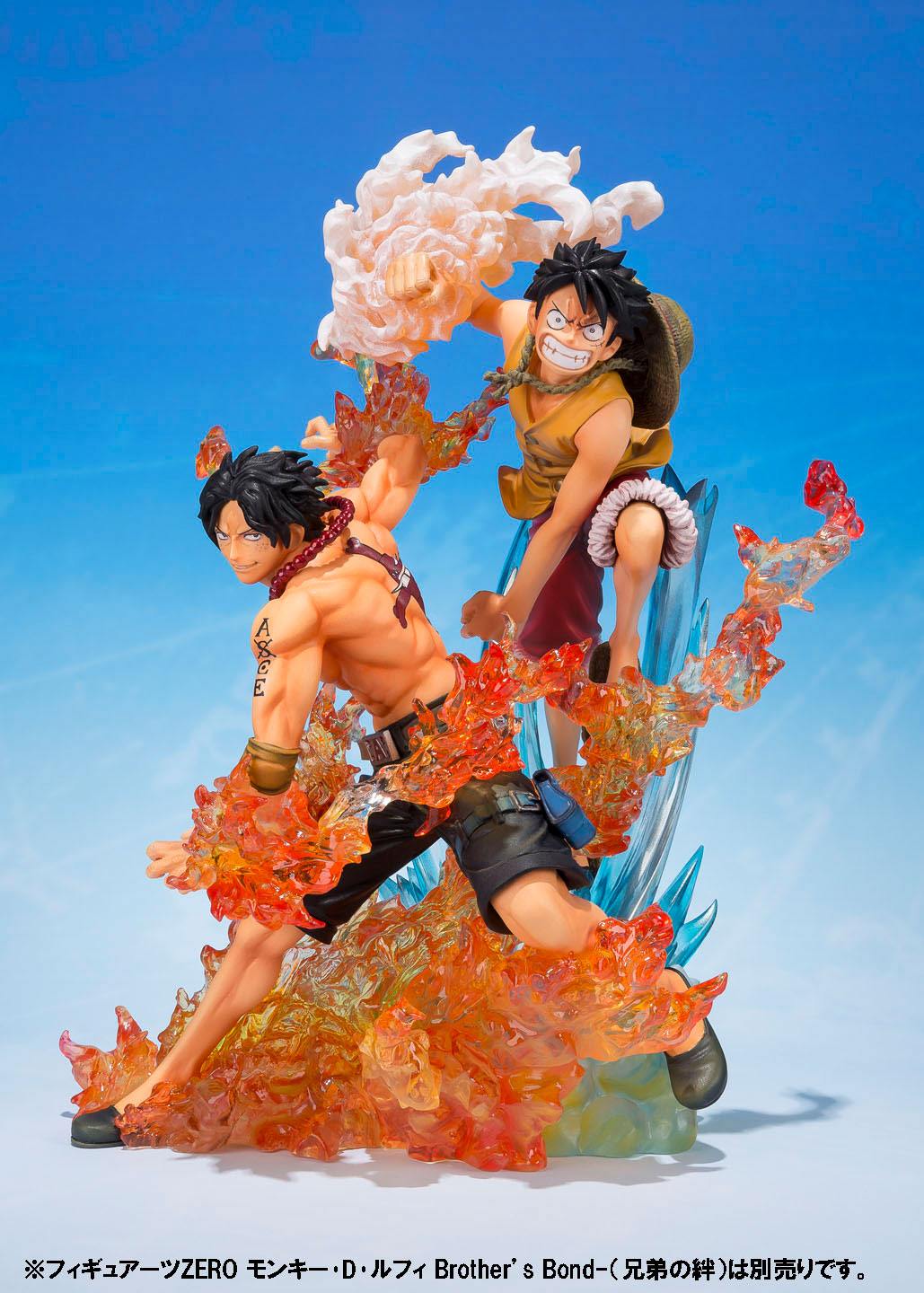 One Piece - Portgas D. Ace - Brother's Bond FiguartsZero Figur (Bandai) (re-run)