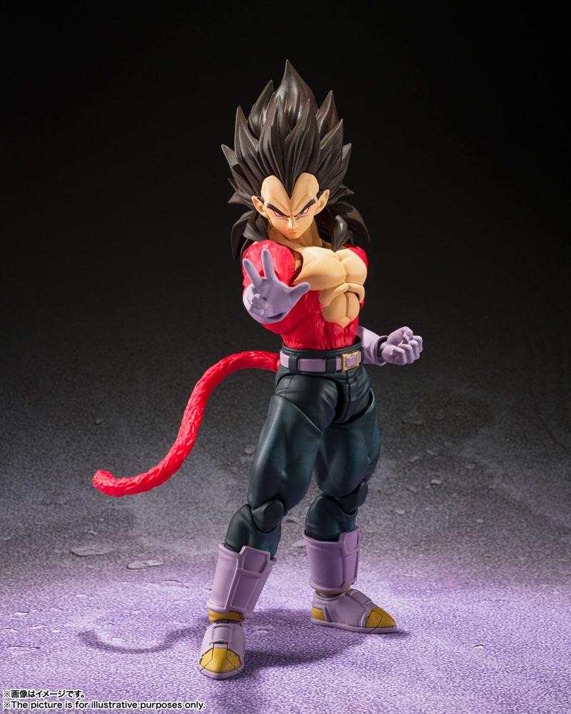Dragon Ball GT - Vegeta - Super Saiyajin 4 Ver. S.H. Figuarts Action-Figur (Bandai) (re-run)